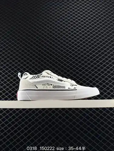 Vans Knu Skool Año de la Serpiente Edición Limitada Cerdo Blanco Ocho Autobús Escolar Graffiti Patró