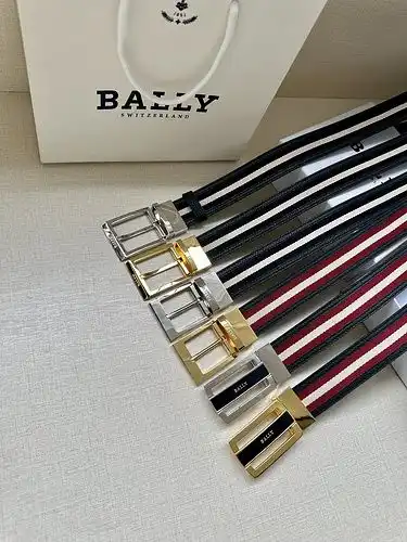BALLY Cinturón al por mayor Bali Cinturón para hombres al por mayor Material original de cuero genui