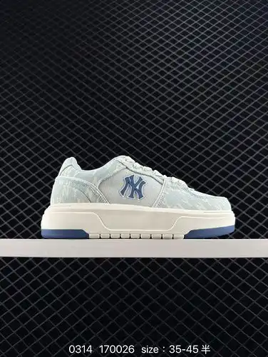 nivel de la empresa MLB NY impreso internet celebridad papá zapatos con un aumento de altura de 6 cm