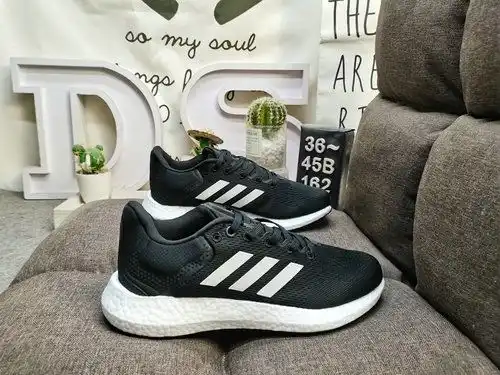 162D company level ✅ Adidas Pureboost 21 GW4832 PB21 popcorn outsole sports and leisure running shoe