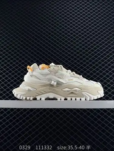 nivel de empresa FILA FUSION BIANCO Tela Cuero sintético Duro Candy Empalme Absorbente de choques An