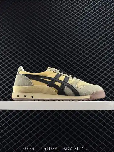 Nivel de empresa Onitsuka Tiger Ultimate 81 NM cuero de ante antideslizante y zapatos casuales de co