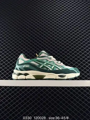 ASICSASICS GELNYC 2055 superior de malla transpirable con un poco de material de cuero sintético uti