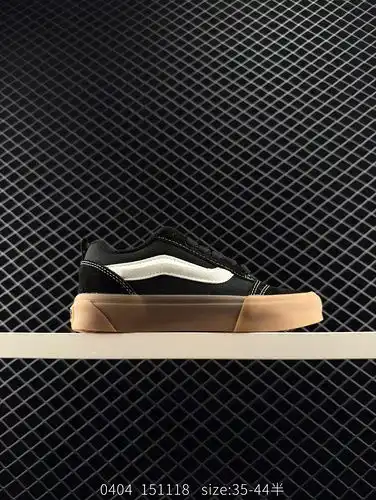 900000 Vans Knu Skool Antideslizante y resistente al desgaste Bajo corte Bread Series Fat Edition Za