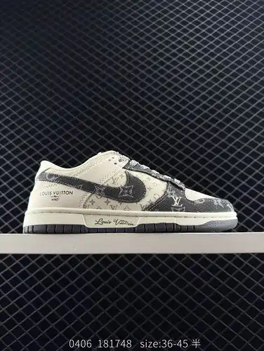 240 [Company level] Nike Dunk Low Retro sneakers retro board shoes Louis Vuitton collaboration. As a