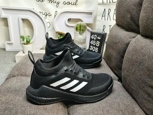 308D company level ✅ Adidas Crazyflight Mid HQ3490 shock-absorbing and anti slip mid top Adidas trai