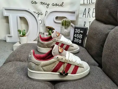 386D company level ✅ CAMPUS 00s JR0093 Bread Shoes Retro Skateboarding Shoes Year of the Snake New Y