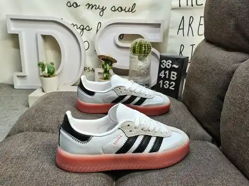 132DAdidas SAMBAE W JI3072 genuine half size system # using suede combined with environmentally frie