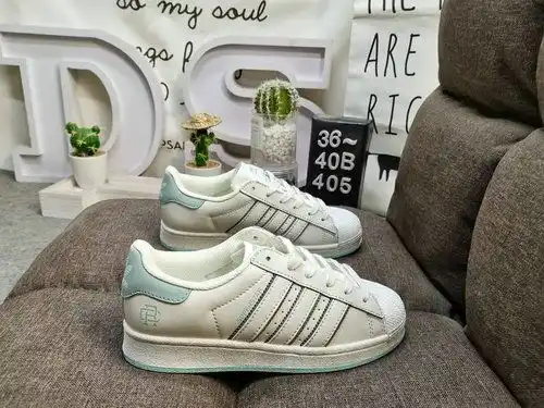 405D Adidas Three Leaf Clover Originals Superstar Shell Head Classic Versatile Casual Sports Board S