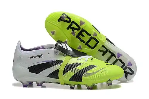 Arrival: Adidas Falcon 25th generation fully knitted anti tongue FG football shoes PREDATOR ACCURACY