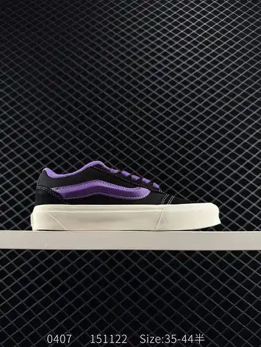 Vans Knu Skool versátil casual antideslizante zapatos de la tabla superior baja para hombres y mujer