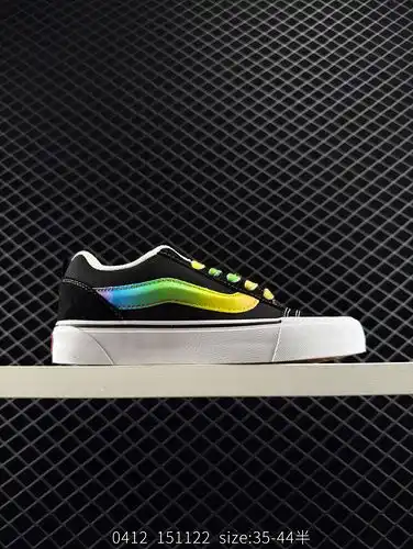 Vans Knu Skool versátil casual antideslizante zapatos de tabla baja para hombres y mujeres código 15