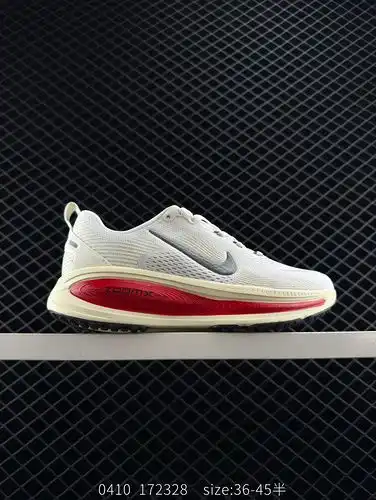 The Nike VOMERO 18 is a comfortable, shock-absorbing, and non slip low top running shoe with a full-