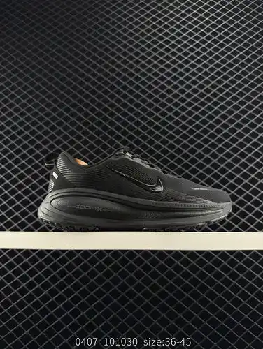 The Nike VOMERO 18 is a comfortable, shock-absorbing, and non slip low top running shoe with a full-