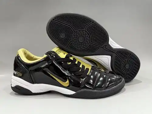 Arrived) Ultra fiber leather MD sole T90 replica flat football shoes Nike Total 90 Ill39-45