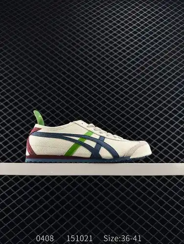 Onitsuka Tiger MEXICO 66 Pregunta Onitsuka Tiger Low Top Blanco Naranja unisex zapatos deportivos y 