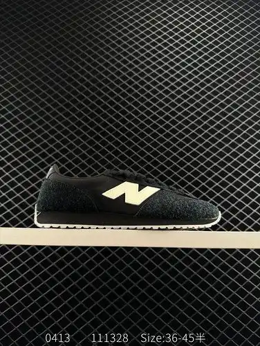 nivel de la empresa New Balance NB 471 serie tela cuero de vaca en capas cuero retro moda antidesliz