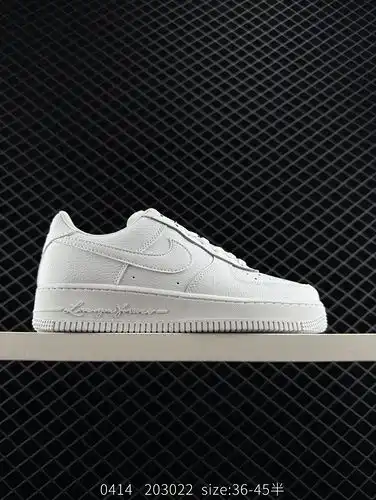 Nike Air Force 1 Low 07 x Darke NOCTA Pink Foam powder, original last, original cardboard to create 
