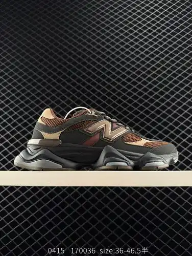 1 Nivel de la empresa New Balance NB 9060 quotPhantom Rich Oakquot cómodo antideslizante zapatos cas