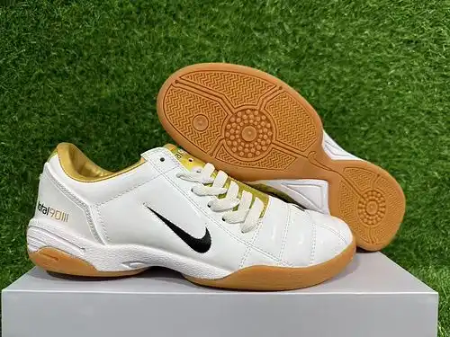Arrived 39-45) Nike T90 Series MD Bottom Indoor IC Flat Bottom Football Shoes NIKE T90 IC 39-45