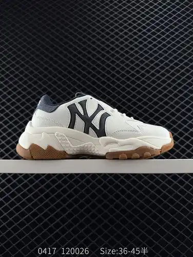 nivel de la empresa MLB estilo retro Bigball Chunky DENIM serie retro aumento de altura papa casual 