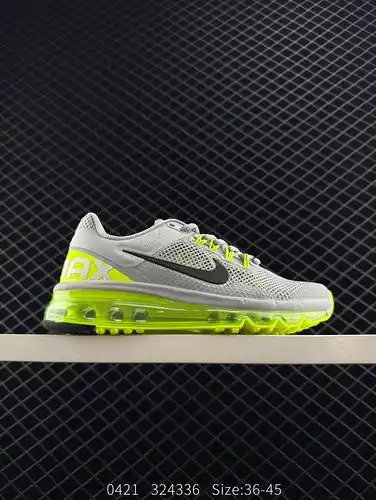 1 Nike Air Max 2013 Nike Retro Breathable Mesh Full Palm Air Cushion Cushioned Running Shoes # Paire
