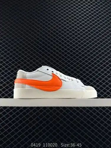 NK Blazer Low ' 77 Jumbo Trailblazer Big Hook DQ14 Upgrades Classic Blazer Shoe with Large 