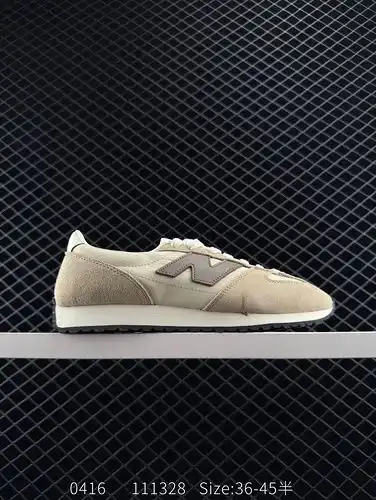 nivel de la empresa New Balance NB 471 serie tela cuero de vaca en capas cuero retro moda antidesliz
