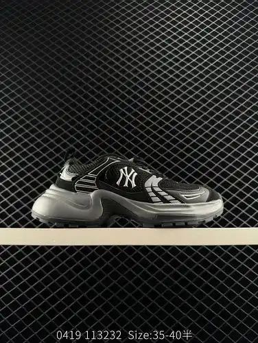 MLB estilo retro Bigball Chunky WINDOW VELVET serie retro aumento de altura papa zapatos casuales nú