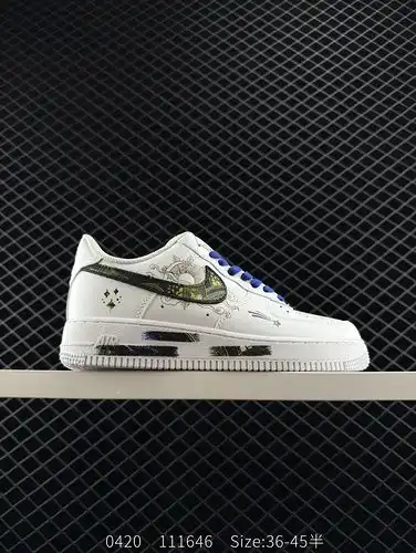 230 official popular customized company level Nike Air Force 1 Low'07 Constellation Series Air Force