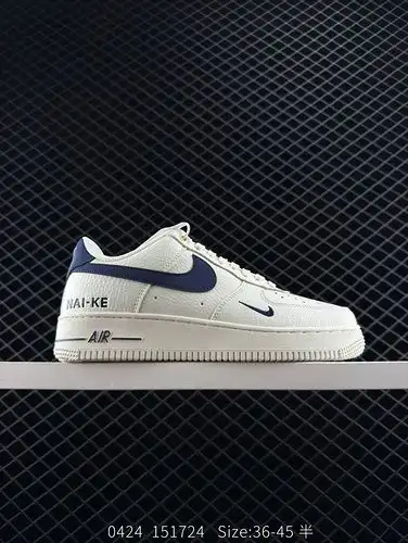 Nike Air Force 1'07 LX Air Force One low top versatile casual sports board shoes. The soft and elast