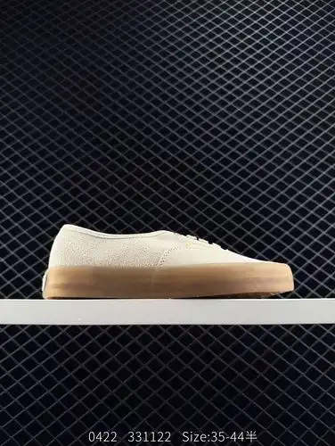 Nuevo Vans Premium Auténtico ante retro semi transparente borde zapatos casuales para hombres y muje