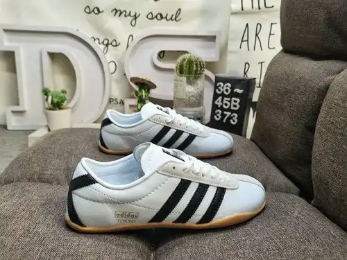 373Dadidas Origins TOKYO JI3311 Classic Comfortable Anti slip Wear resistant Low cut Board Shoes