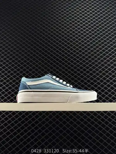 Vans oficial sitio web insignia Wokun colaboración Vans marca zapatos hombres de corte bajo denim az