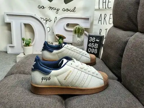 098D ADIDAS SUPERFINGER SUPERSTAR HD2207 Clover ☘️ Classic Shell Head Series New Casual Board Shoes 