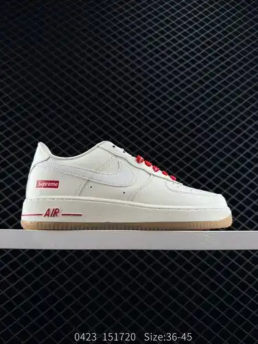 ✅ Nike AIR FORCE 1'07 Air Force No.1 low top versatile casual sports board shoes. The soft and elast