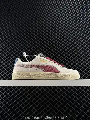 65 etiqueta genuina Puma Basket Heart Patente Retro Single Item Puma Antideslizante y resistente al 