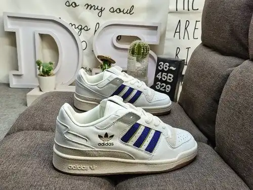 329D Adidas ORIGINALS Forum CL JH7940 low top versatile trendy casual sports board shoes. Based on t