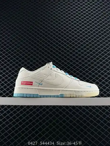 The Nike Dunk Low Retro "DIY High end Customization" low top casual sports board shoes are