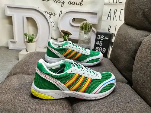 699DADidas x Bad Bunny Adizero SL 72 JI0494 suede leather co branded running shoes