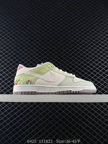 The Nike Dunk Low Retro "DIY High end Customization" low top casual sports board shoes are