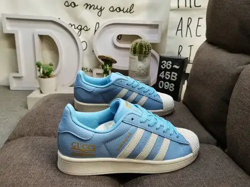 098D ADIDAS SUPERFINGER SUPERSTAR HD2210 Clover ☘️ Classic Shell Head Series New Casual Board Shoes 