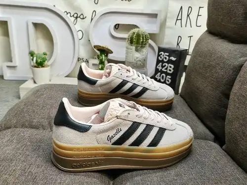 405D ✅ Adidas Originals Gazelle INdoor Three Leaf Clover Casual Anti Slip Wear Resistant Low Top Thr