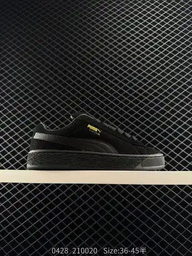 Puma Suede XL Retro Single Item Puma Antideslizante y Resistente al Desgaste Zapatos de Tabla de Ent