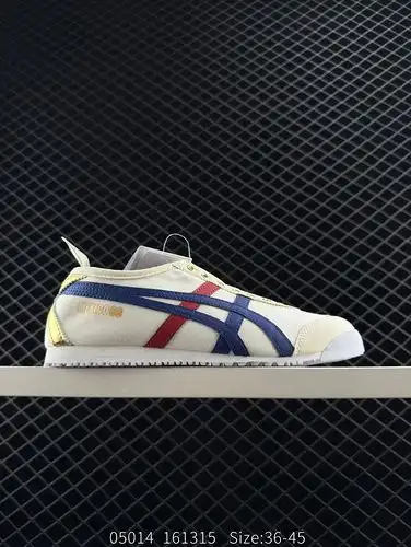 Onitsuka Tiger MEXICO 66 Pregunta Inicio Onizuka Tiger Low Top Arthurs Unisex Shock Absorbent Suppor