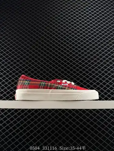 Vans Authentic x Pendleton Joint Grid Series Elementos de rejilla Líneas horizontales y verticales y