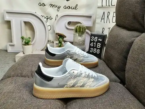 386DAdidas SAMBAE W IG5745 genuine half size system # using suede combined with environmentally frie