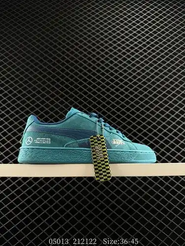 PUMA oficial genuino INDOOR OG réplica unisex clásico de corte bajo casual ligero zapatos deportivos