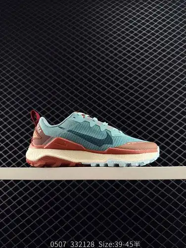The Nike React Wildhorse 8 Off Road Outdoor Suspension and Buffer Casual Running Shoes feature Nike 