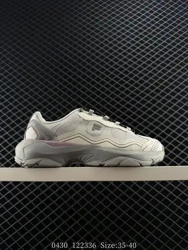 1 nivel de la empresa FILA FUSION una marca de moda de zapatos de papá zapatos de dulces duros de ve